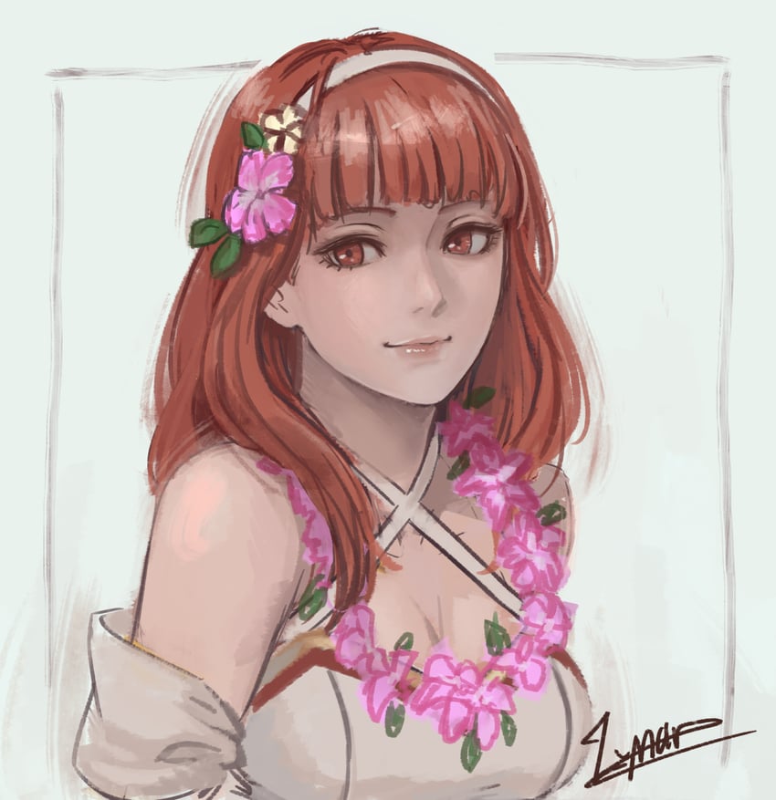 celica (fire emblem and 2 more) drawn by lynarc