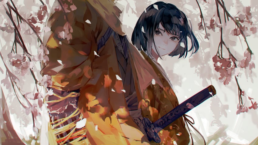 sekiro and kuro the divine heir (sekiro: shadows die twice) drawn by syokumura
