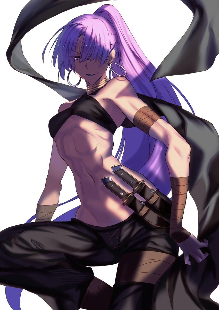 assassin and female assassin (fate and 1 more) drawn by karlwolf