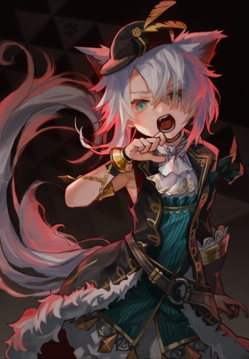white cat and krysha pendleton (ys and 1 more) drawn by watakokyu