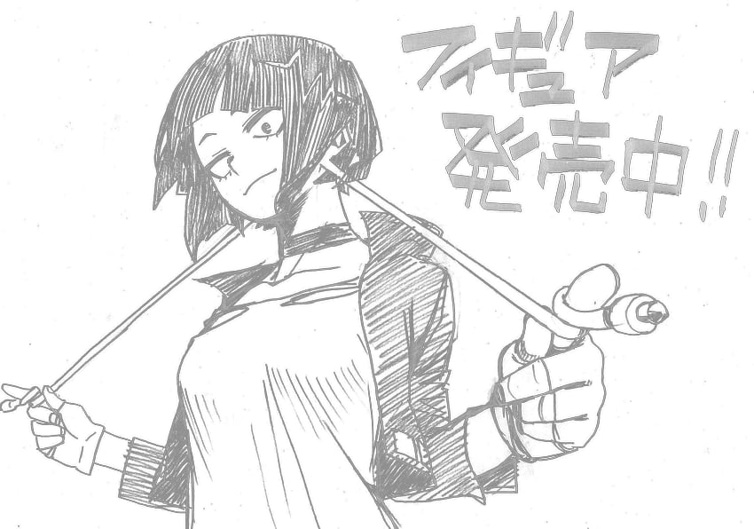 jiro kyoka (boku no hero academia) drawn by horikoshi_kouhei