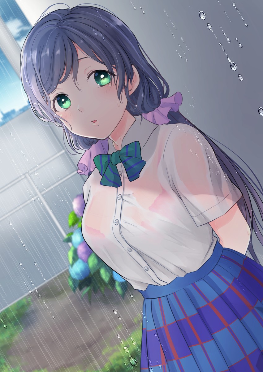 tojo nozomi (love live! and 1 more) drawn by kazepana