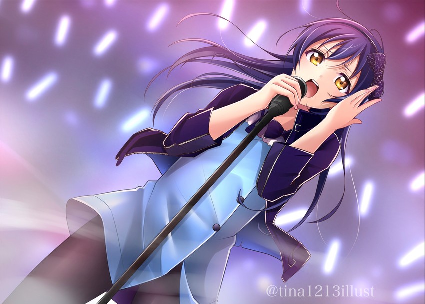 sonoda umi (love live! and 1 more) drawn by tina_(pixiv37050289)