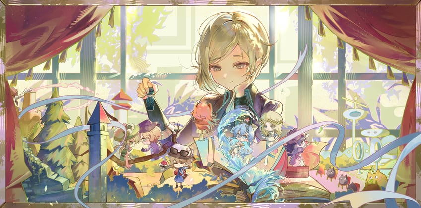 vertin, sonetto, 37, isolde, regulus, and 5 more (reverse:1999) drawn by popo_07274