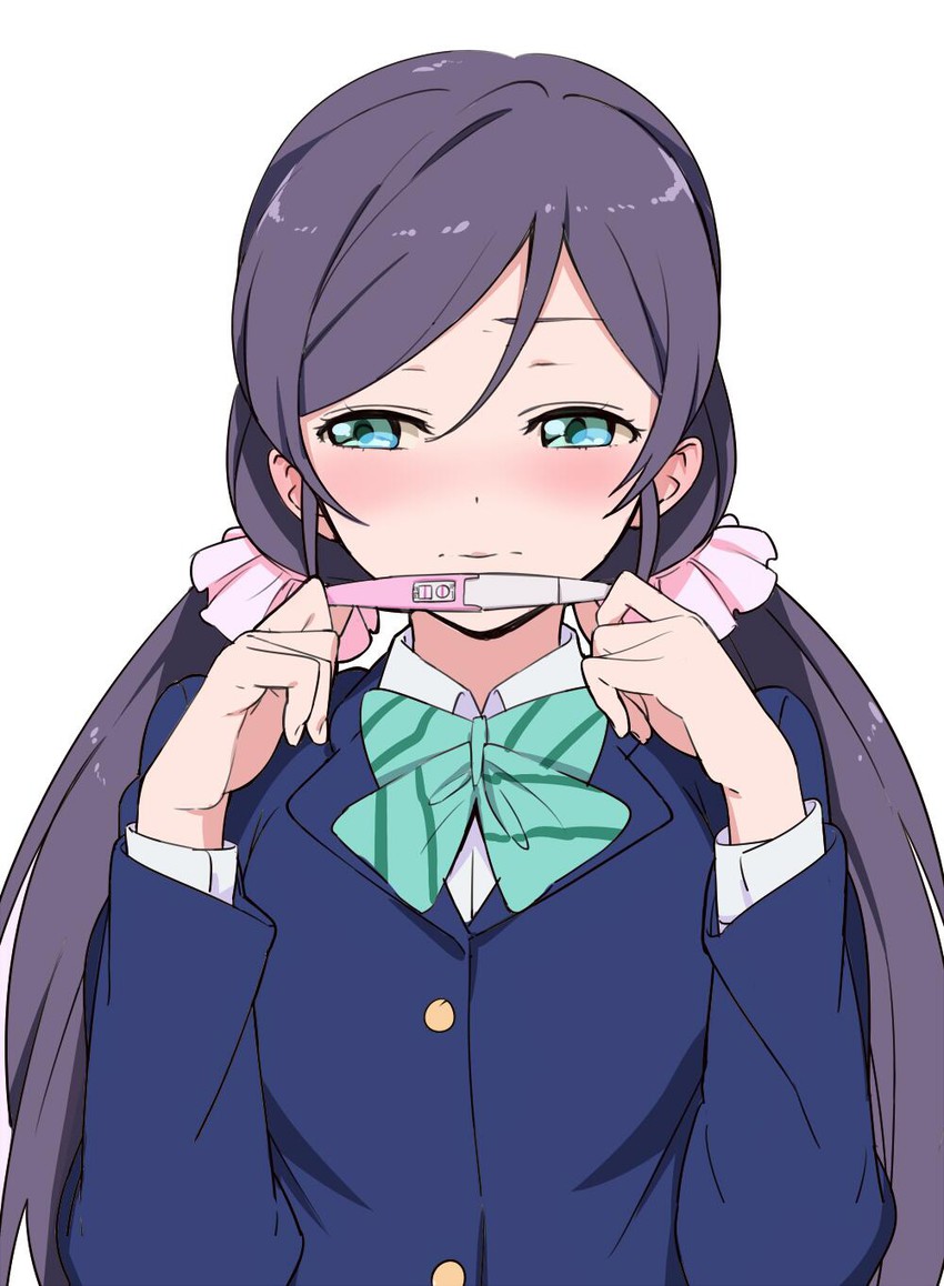 tojo nozomi (love live! and 1 more) drawn by shinjiro