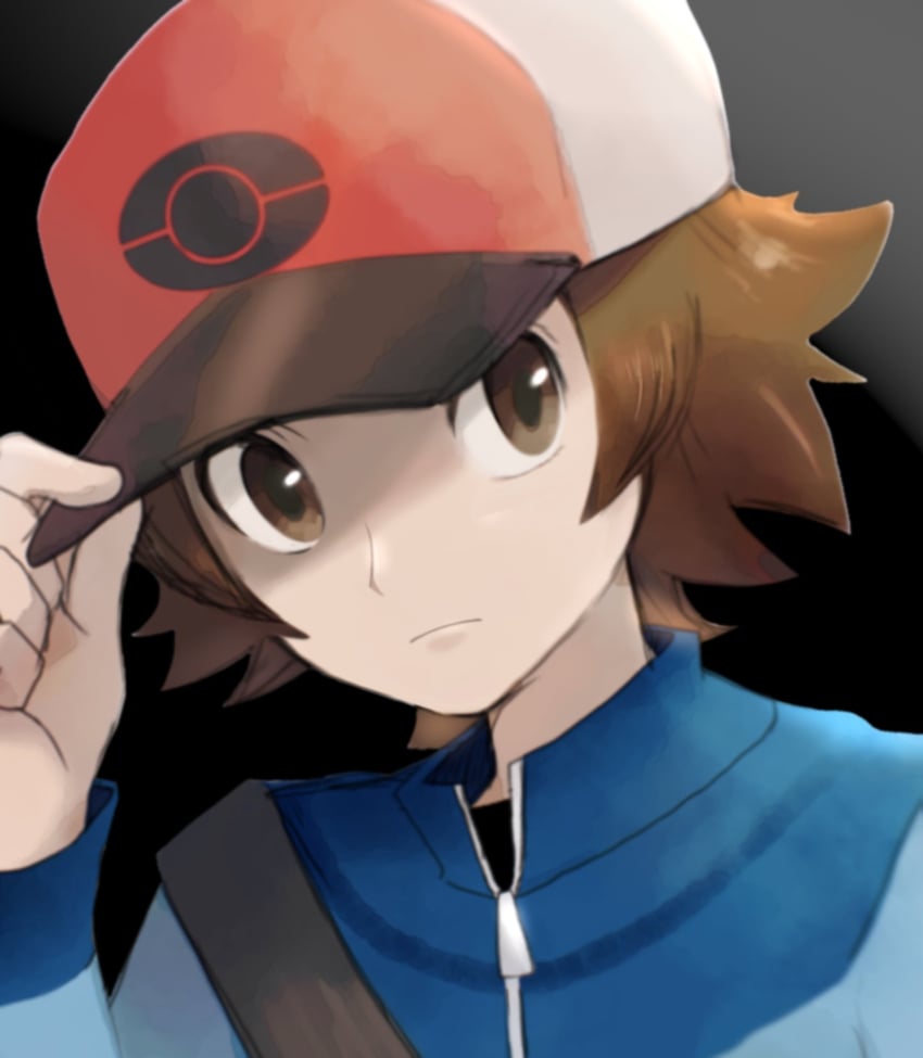 hilbert (pokemon and 1 more) drawn by nakikot_t