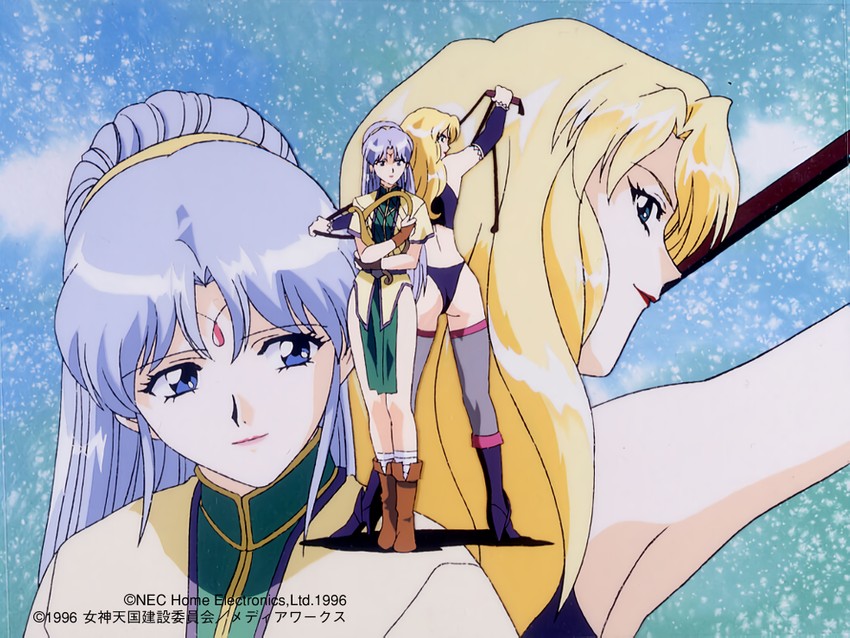 stashia and maharaja (megami paradise) drawn by yamauchi_noriyasu