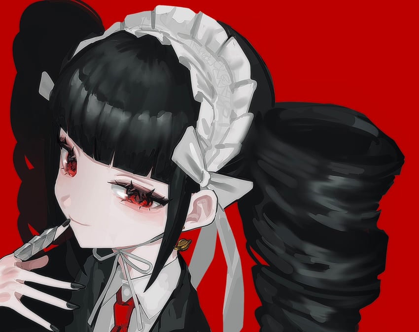 celestia ludenberg (danganronpa and 1 more) drawn by kakuzatou_(sugar_xouox)