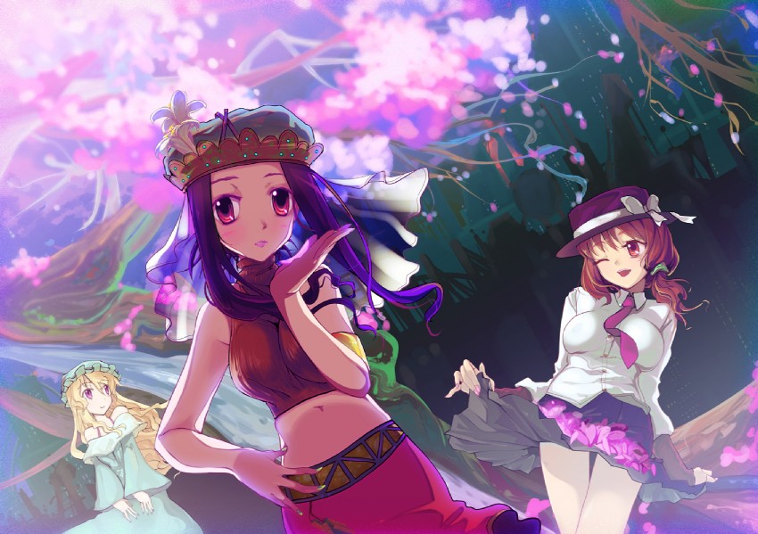 usami renko and maribel hearn (original and 1 more) drawn by nichimatsu_seri
