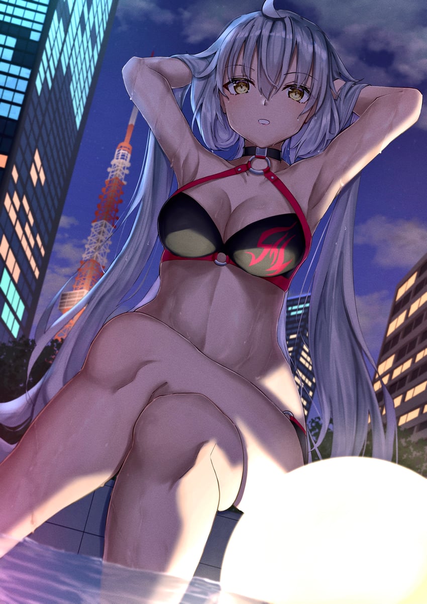 jeanne d'arc alter (fate and 1 more) drawn by toukan