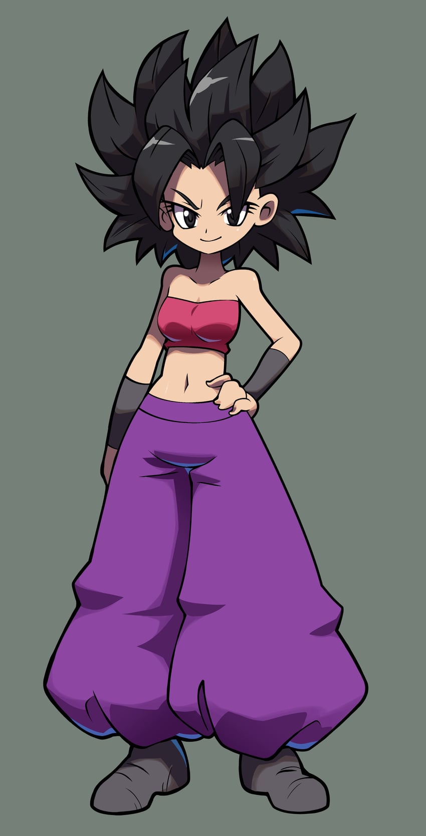 caulifla (dragon ball and 2 more) drawn by niyuyu00