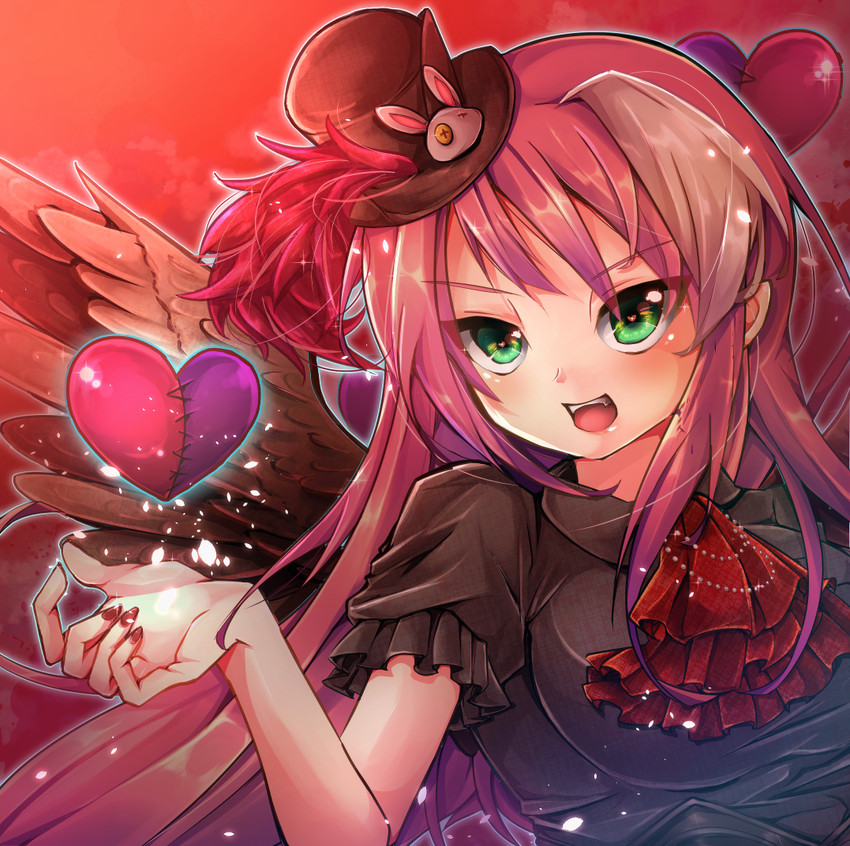 ghostrick angel of mischief (yu-gi-oh! and 1 more) drawn by umu_(tin-chin)