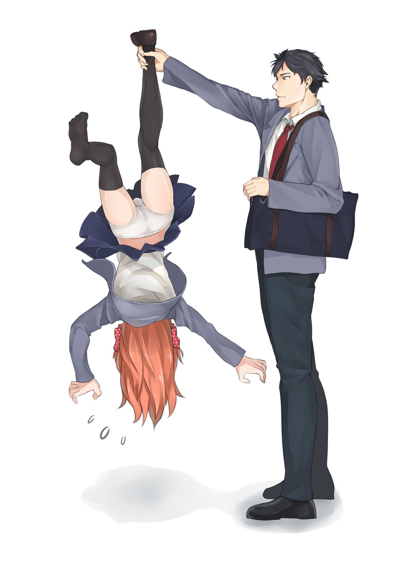 sakura chiyo and nozaki umetarou (gekkan shoujo nozaki-kun) drawn by qieweiyu