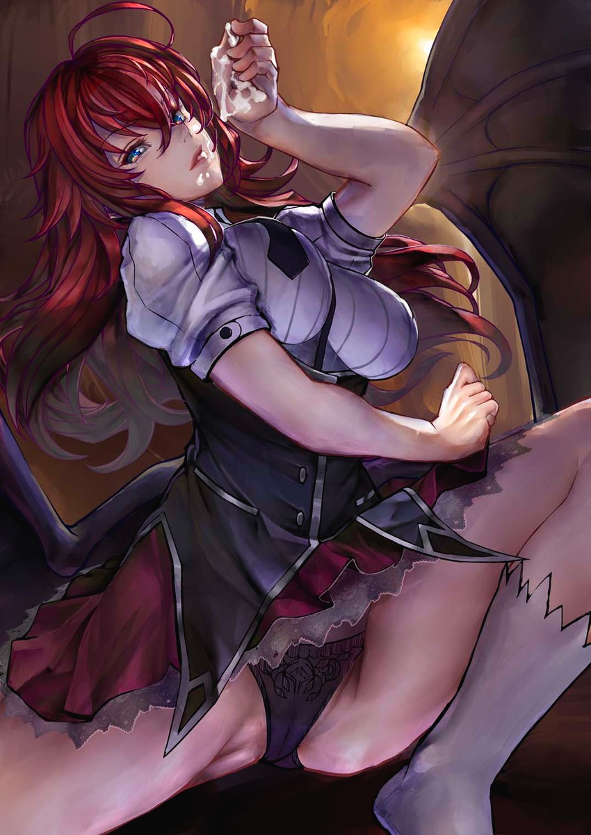 rias gremory (high school dxd) drawn by shimashima_(simasima_23)