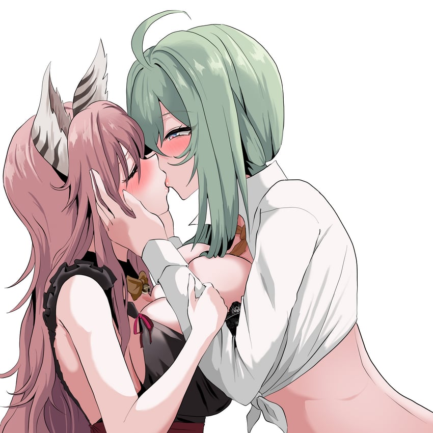 persicaria and de lacey (girls' frontline and 1 more) drawn by eomo_(pyum3252)