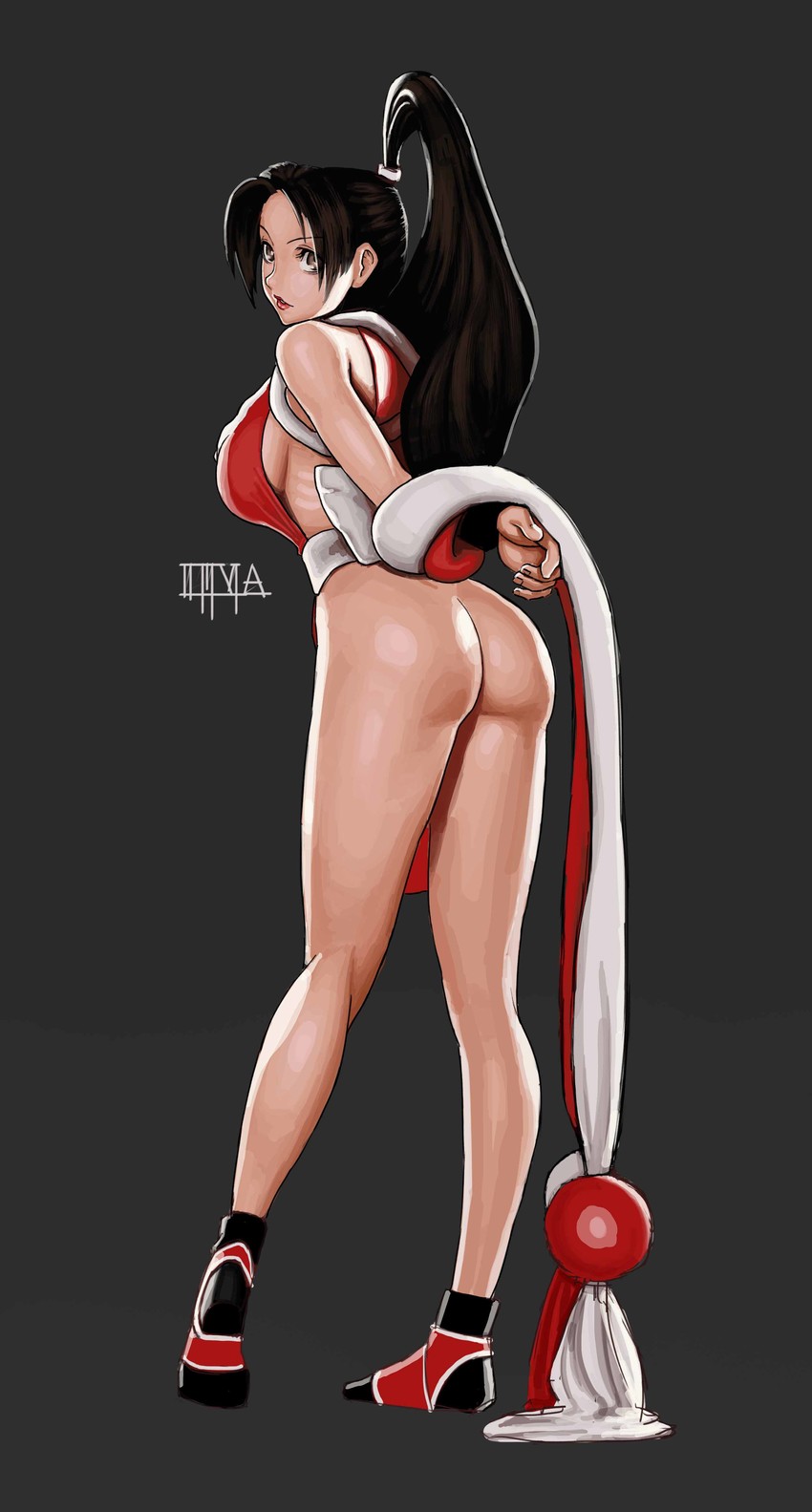 shiranui mai (the king of fighters and 1 more) drawn by dadpool