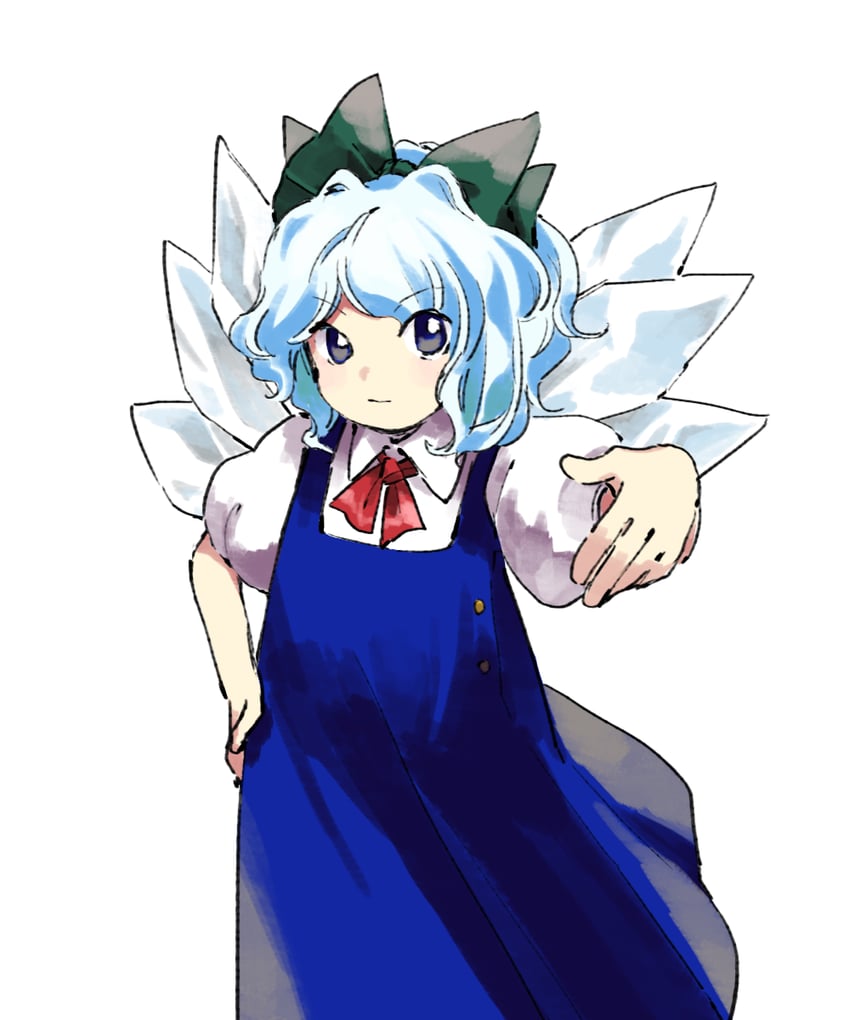 cirno (touhou and 1 more) drawn by kaigen_1025