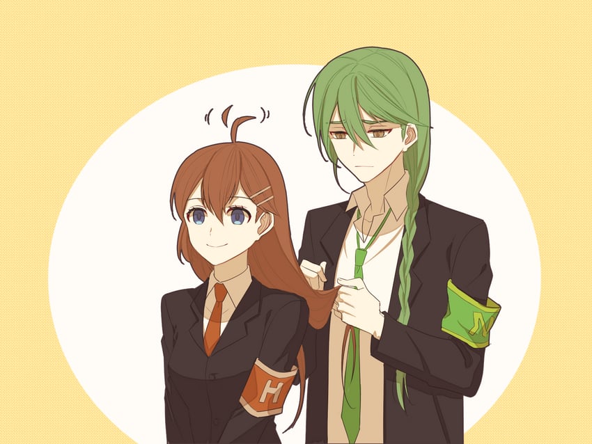 netzach and hod (project moon and 1 more) drawn by ktsis