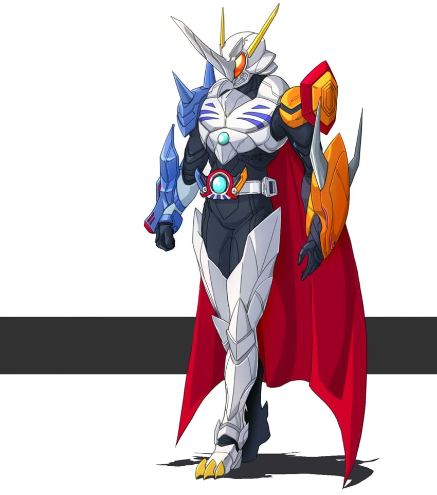 omegamon (digimon and 4 more) drawn by to_ze