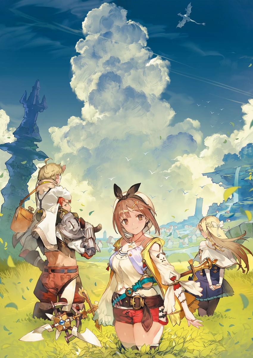 reisalin stout, klaudia valentz, lent marslink, and tao mongarten (atelier and 2 more) drawn by toridamono