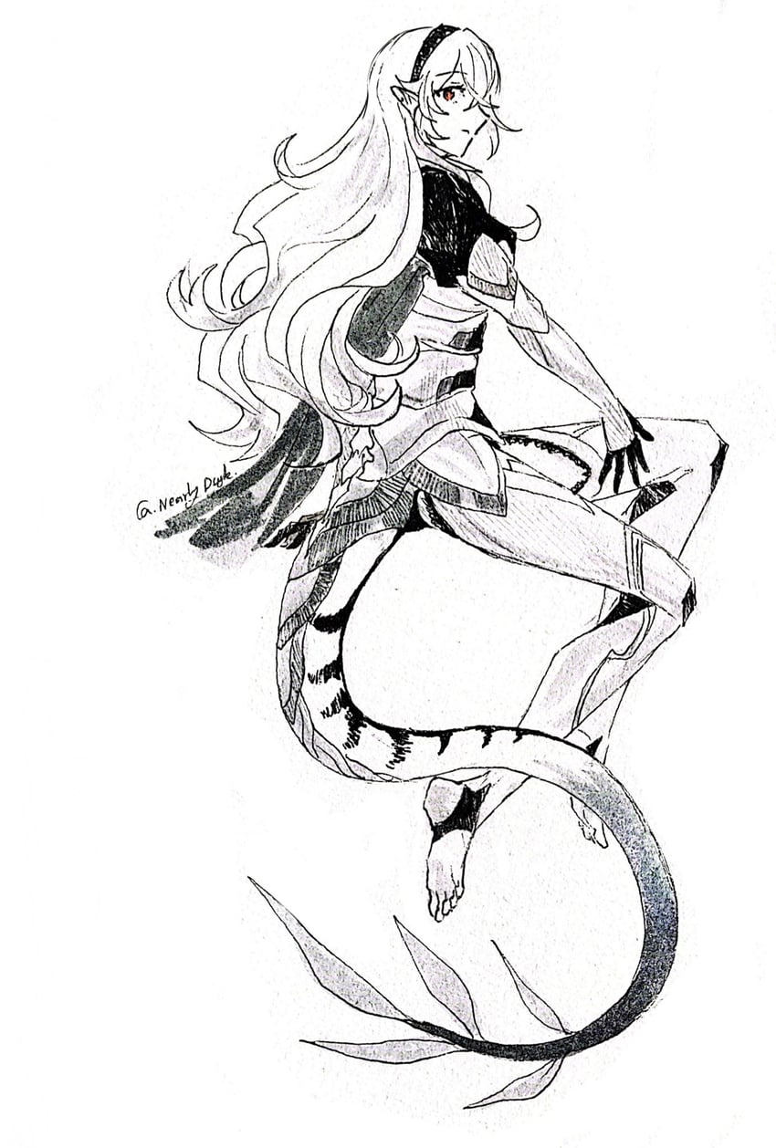 female corrin (fire emblem and 1 more) drawn by nearlydusk