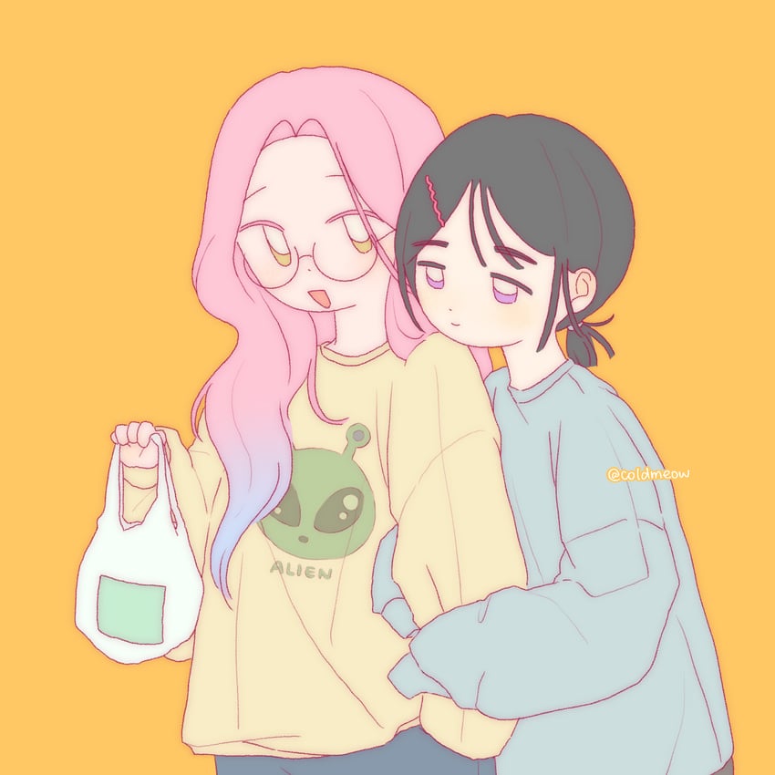 sua and mizi (alien stage) drawn by coldmeow