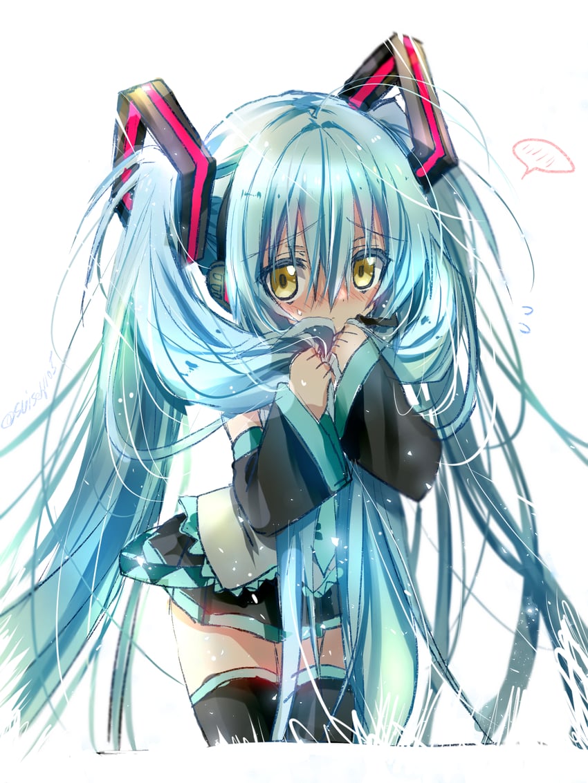 hatsune miku and rimuru tempest (vocaloid and 1 more) drawn by akatsuki_(ggsy7885)