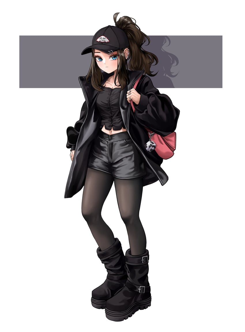 hilda (pokemon and 1 more) drawn by dorosi033
