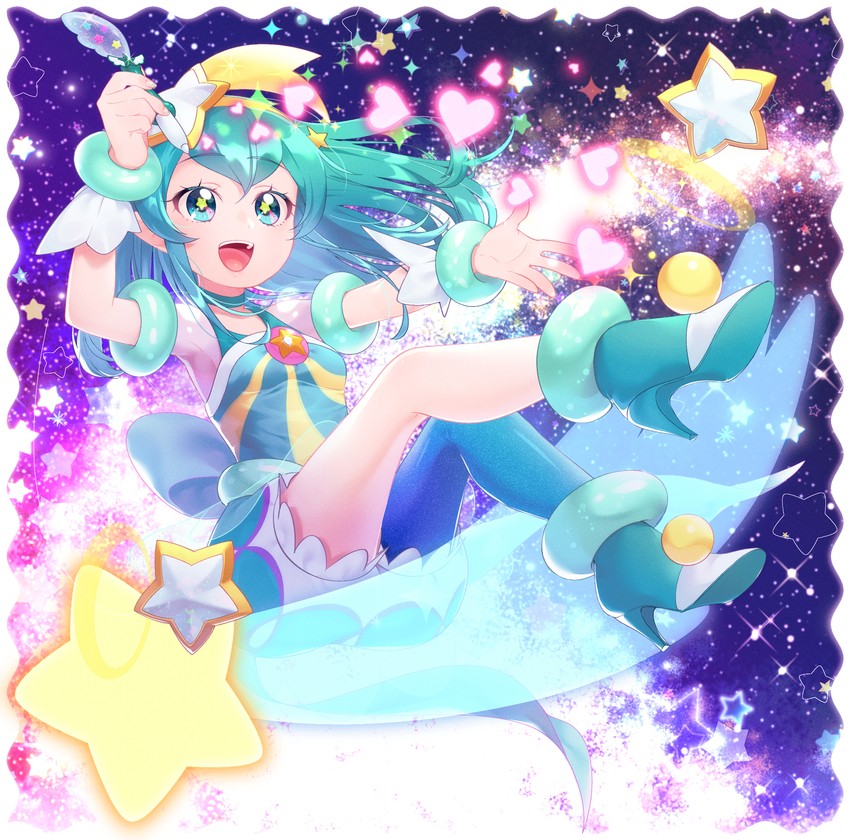 hagoromo lala and cure milky (precure and 1 more) drawn by yupiteru