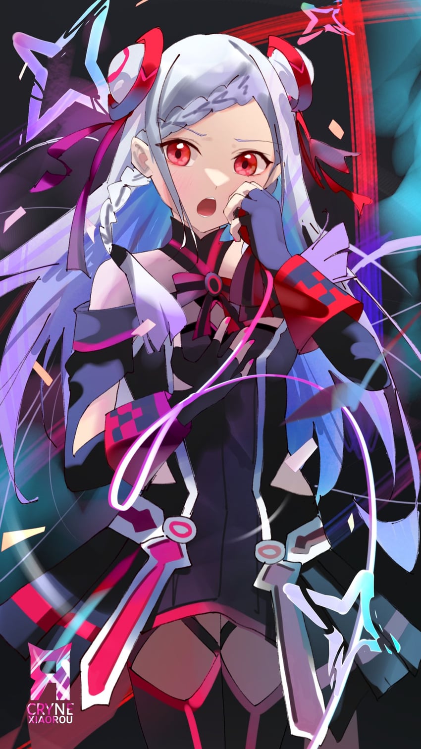 yuna (sword art online and 1 more) drawn by cryne