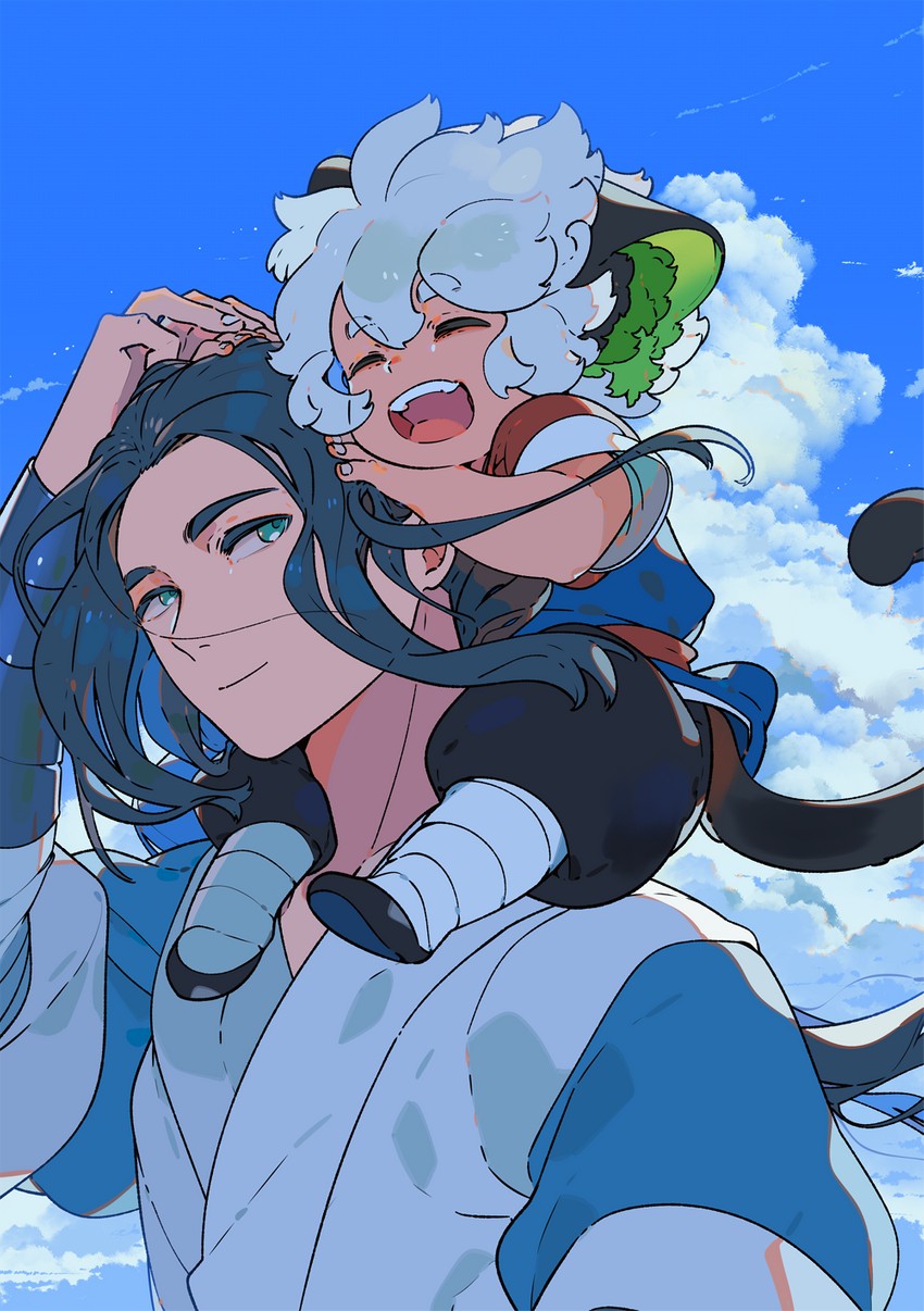 luo xiaohei and wuxian (luo xiaohei zhanji) drawn by maruco
