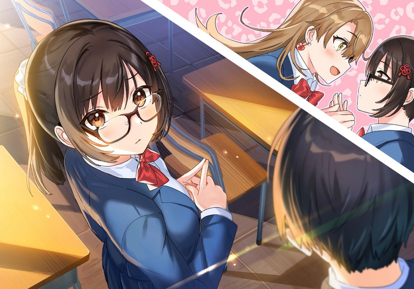 watanae yuuka and nihara momono ("rouhou" ore no iinazuke ni natta jimiko ie dewa kawaii shikanai.) drawn by tan_(tangent)