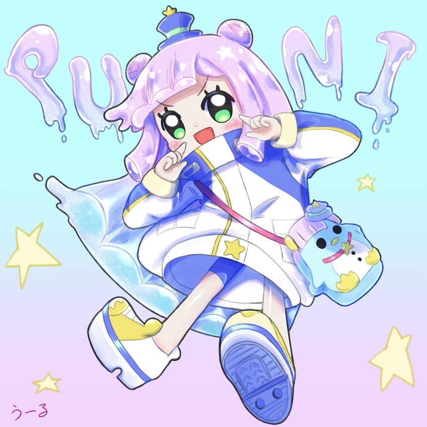 puniru (puniru wa kawaii slime) drawn by wool_(wool_sa_to)