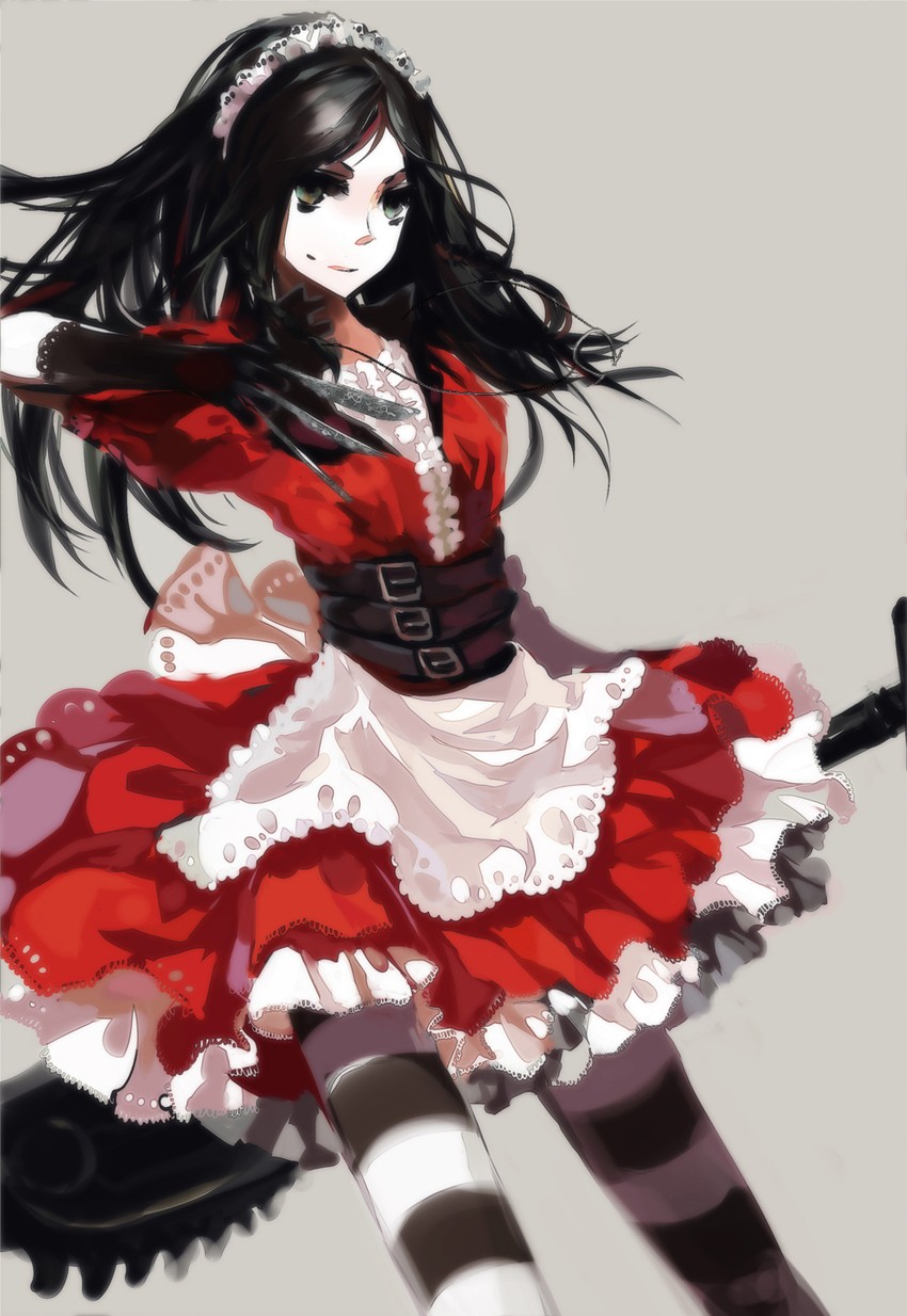 alice liddell (american mcgee's alice and 1 more) drawn by h2so4kancel