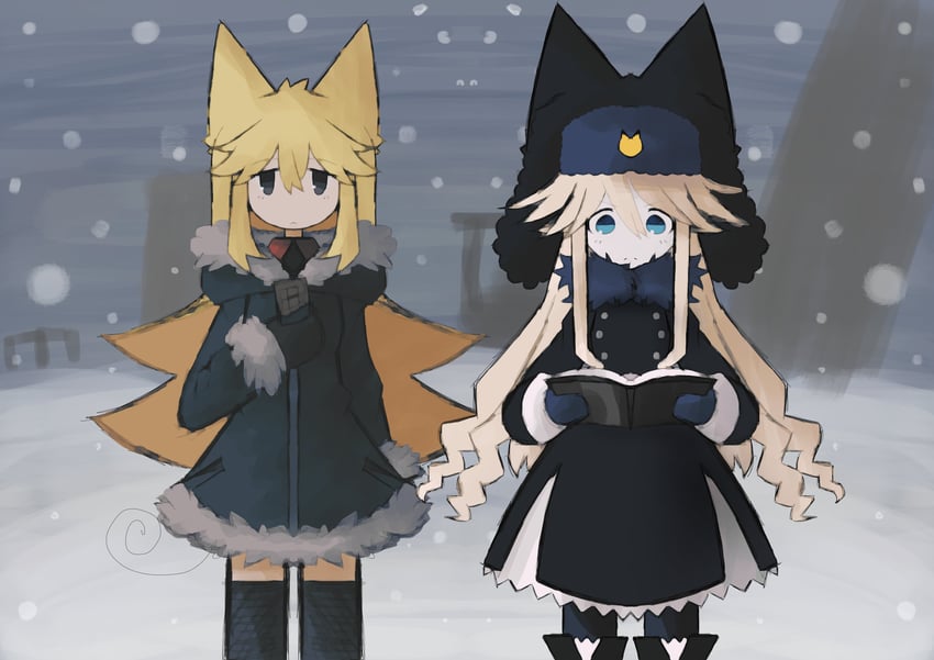 moge-ko and mogekov (funamusea and 2 more) drawn by iesonatana