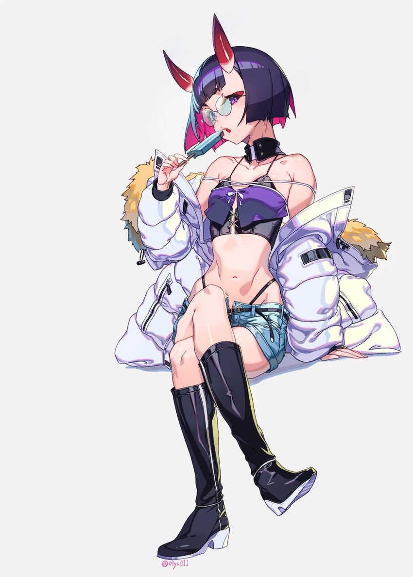 shuten douji (fate and 1 more) drawn by olys