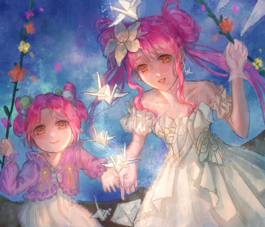 nikki, young nikki, and lightfold dreams (nikki and 1 more) drawn by sea0