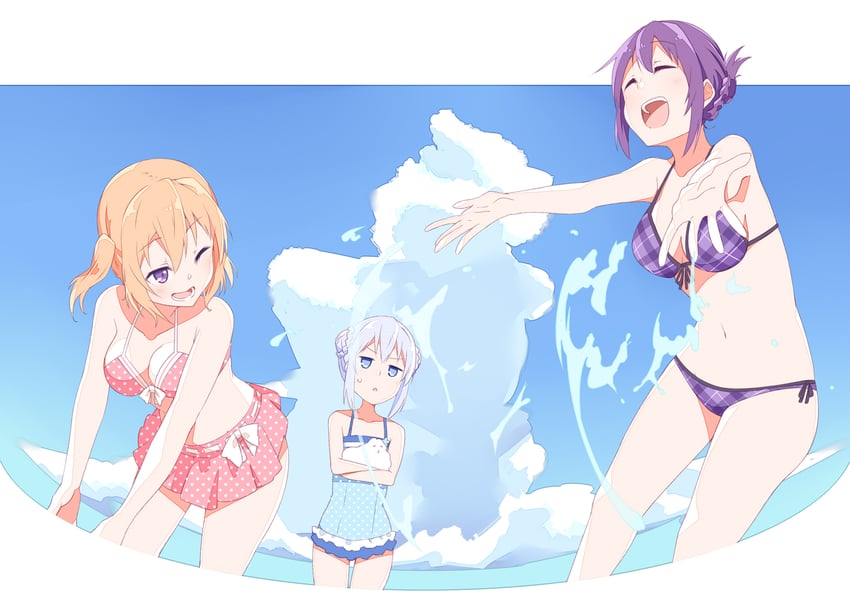 kafuu chino, hoto cocoa, tippy, and tedeza rize (gochuumon wa usagi desu ka?) drawn by hetareeji