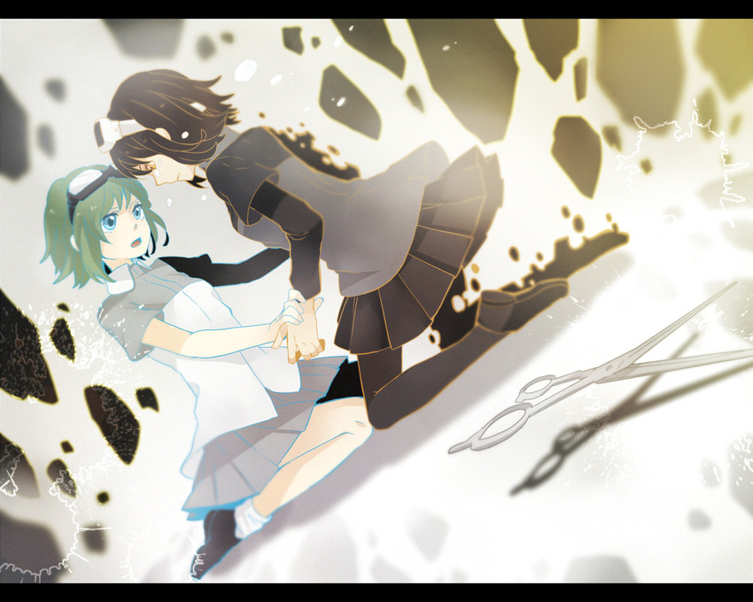 gumi (vocaloid and 1 more) drawn by tama_(songe)