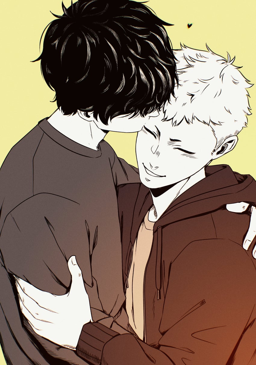 amamiya ren and sakamoto ryuuji (persona and 1 more) drawn by raph_(raphodraws)
