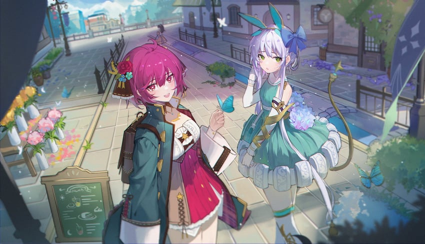 sophie neuenmuller and plachta (atelier and 1 more) drawn by conghuajiandan_(pppdi8511)