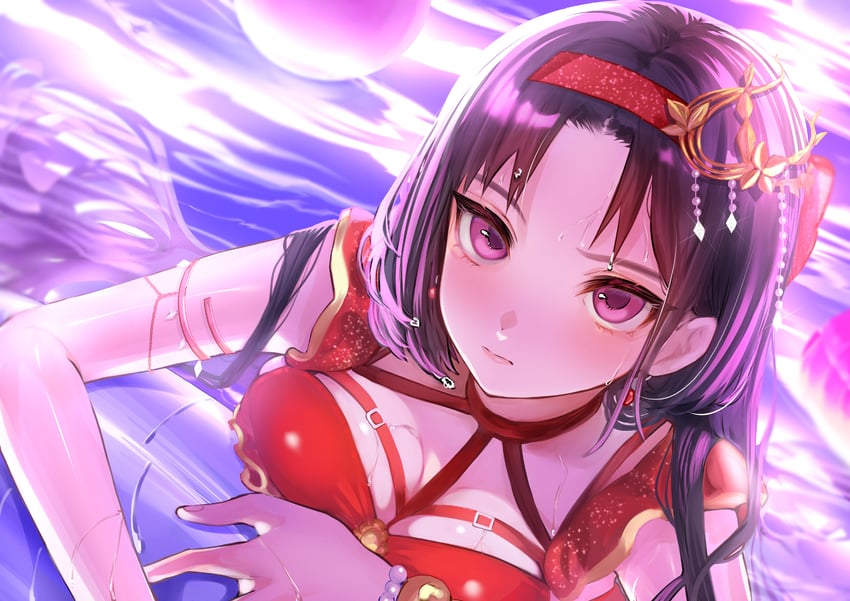 miho (idoly pride) drawn by kasasagi_(futagodori888)