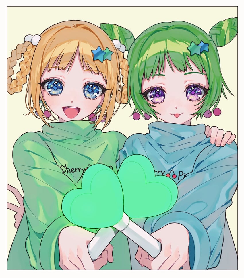 morizono wakana and fukuhara ann (pretty series and 2 more) drawn by ao_(ao0_0nemu)