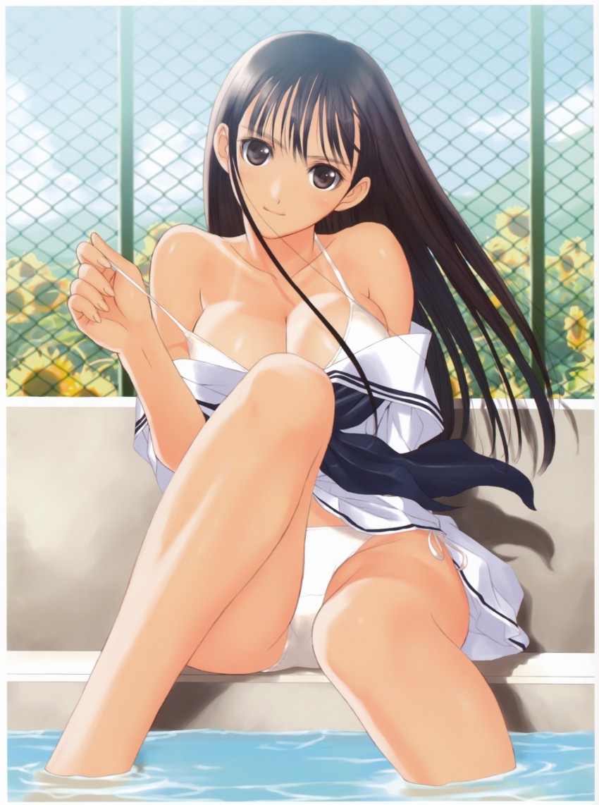 mizushima asa (sora no iro mizu no iro) drawn by tony_taka