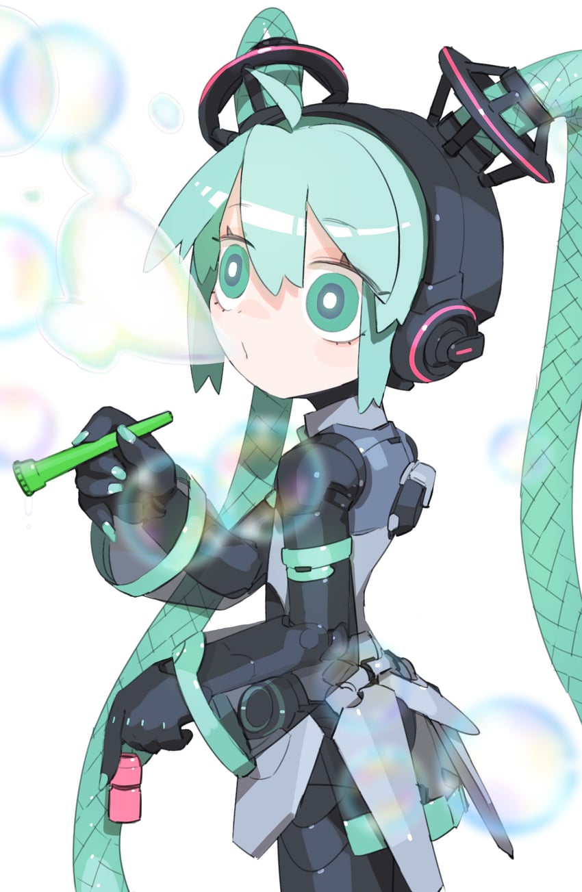hatsune miku and proto miku (vocaloid) drawn by cheri_zao