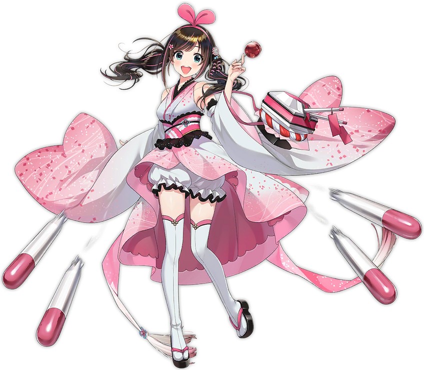 kizuna ai (azur lane and 1 more) drawn by gebijiade_89 and morikura_en