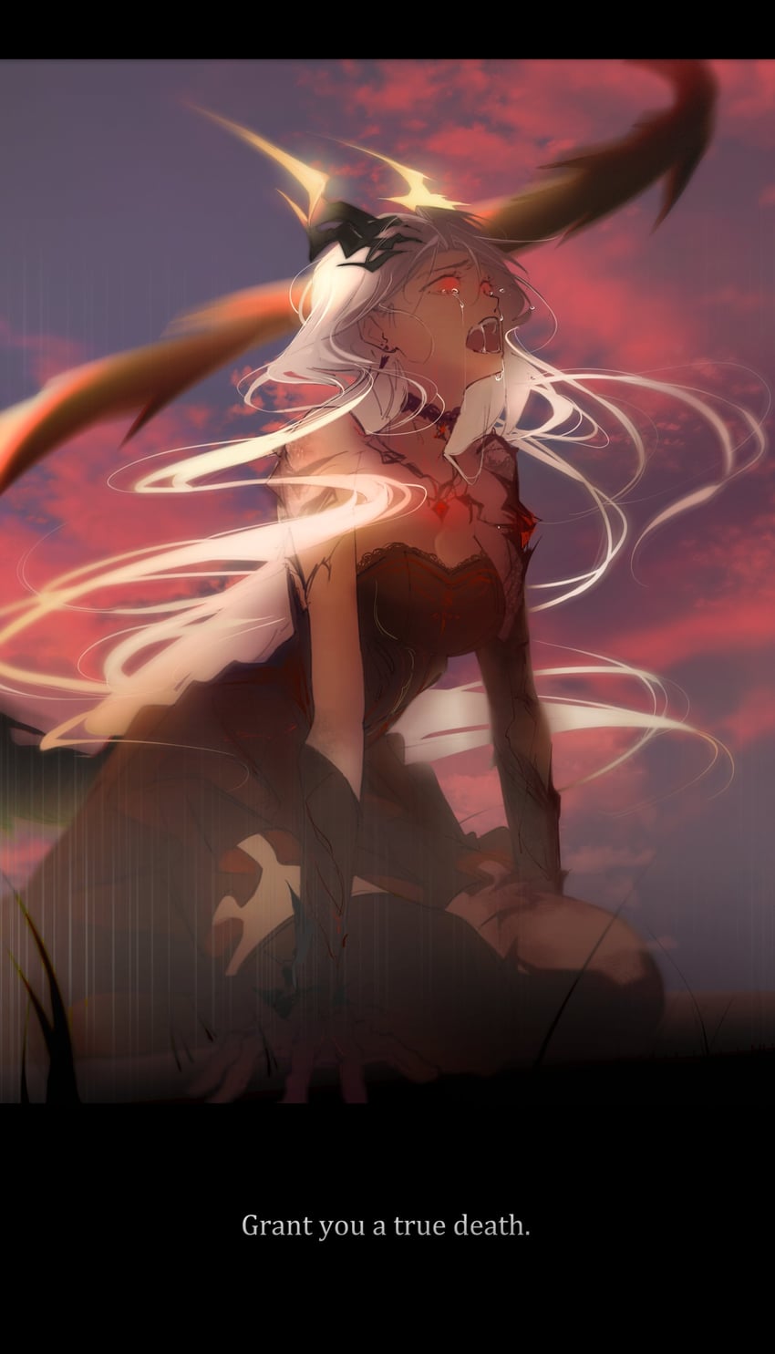 protagonist (love and deepspace) drawn by ng_ai0