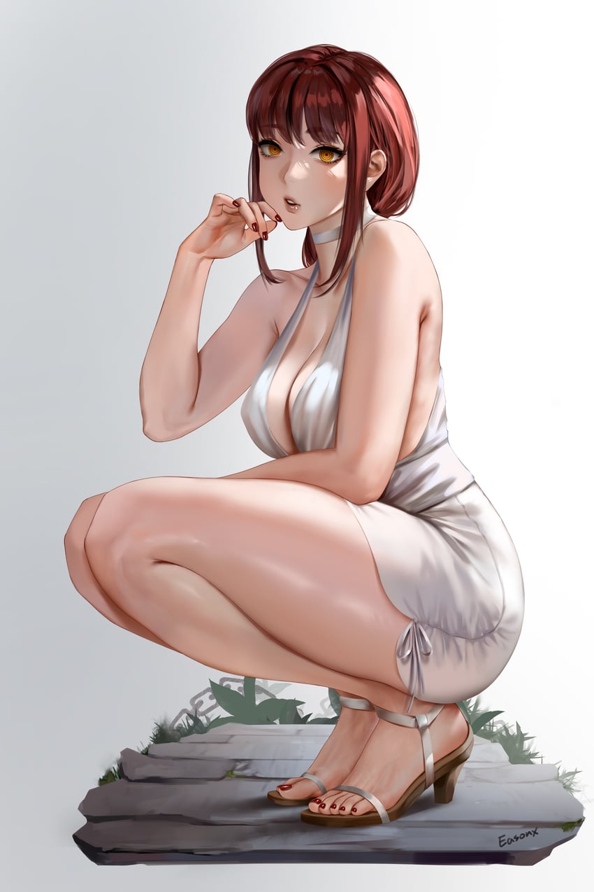 makima (chainsaw man) drawn by easonx