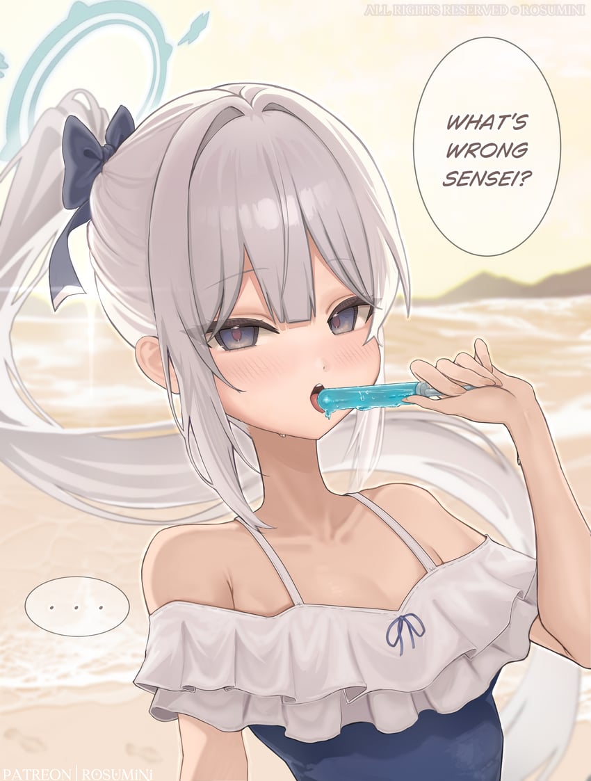 miyako (blue archive) drawn by rosumini