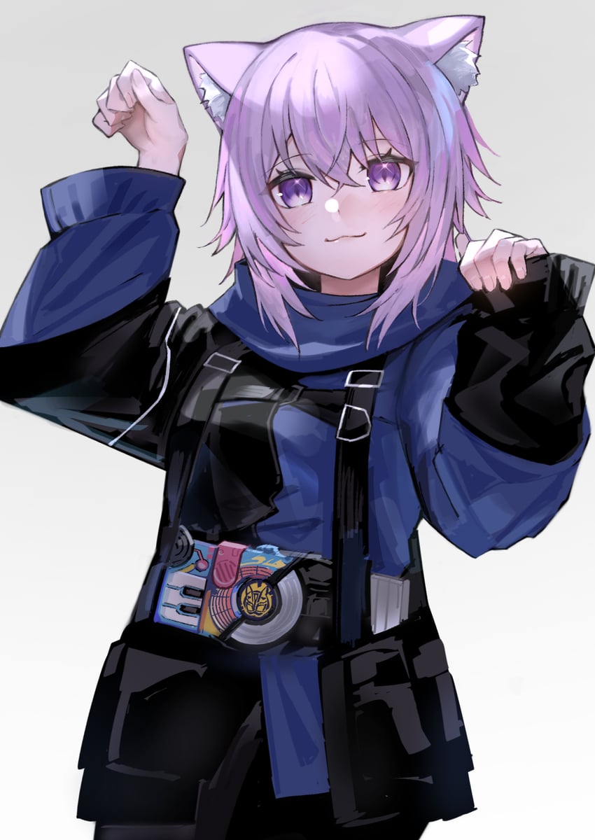 nekomata okayu and kurama neon (hololive and 2 more) drawn by kouhiipan
